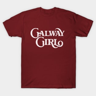 Galway Girl / Retro Style Typography Apparel T-Shirt